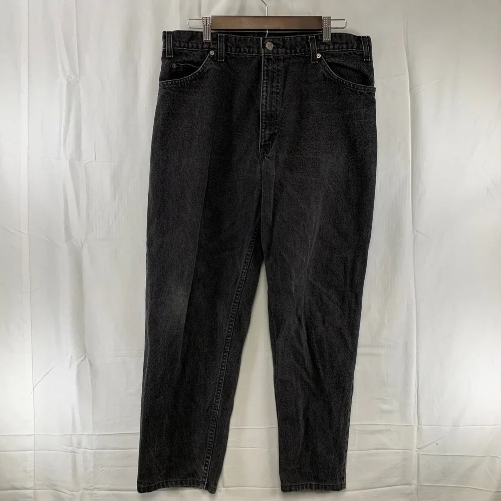 Vintage Levi's‎ 550 Jeans Mens 36x30 Black Relaxed Fit Tapered Leg Made USA 90s